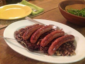 Sausage w Caramelized Red Onions and Radicchio_Web