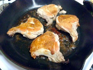 Chicken in Pan